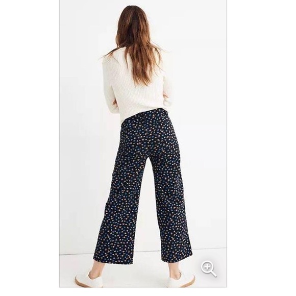 MADEWELL  Emmett
Wide Leg Crop
Pants Floral 23 - Picture 6 of 9